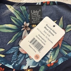 Woman’s Lildy rounded him floral maxi dress size small medium (13)