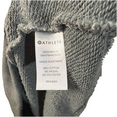 Athleta Studio Cinch Long Sleeve Womens Sweatshirt Dress-Olive Green Size XXS