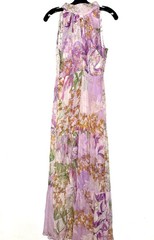 Johnny Was Riona Halter Maxi Silk Dress XL;NWT