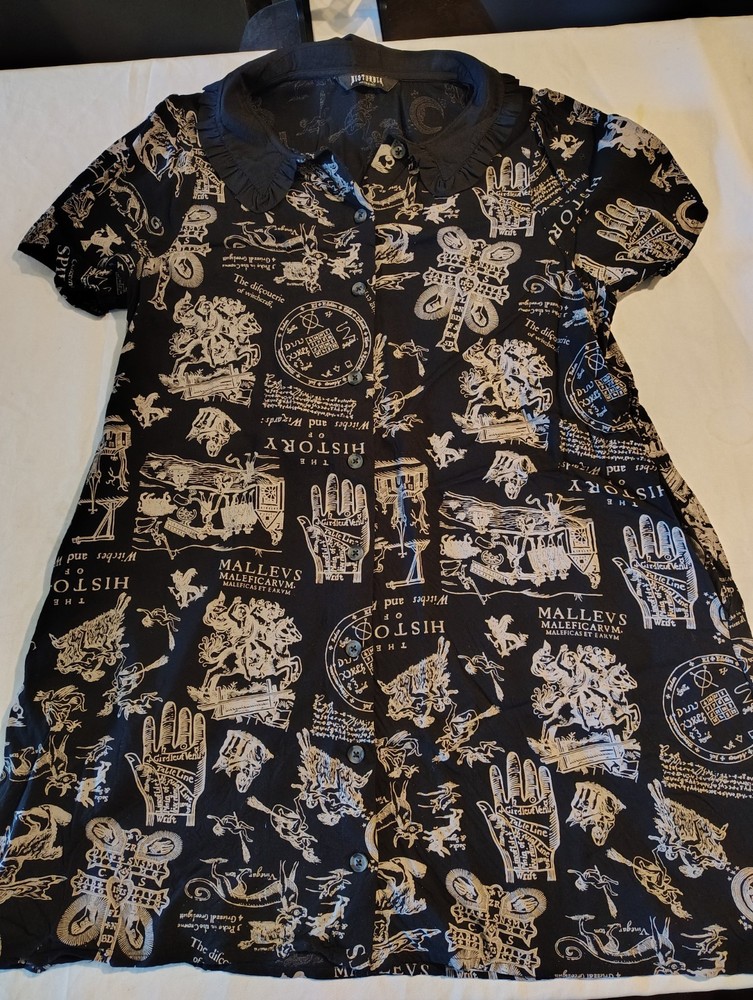 Disturbia Mini Dress History Of Witches and Wizards Size 8