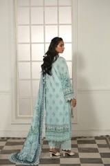Mausummery 3 Piece Stitched Digital Printed Lawn Suit – MARINE