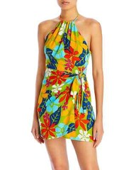 Faithfull the Brand Le Meridien Floral Print Mini Dress SZ US 2