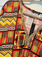 1X/2X/3X New Black Yellow Green Sequin Kaftan Knit Beach Cover Dress Nightgown