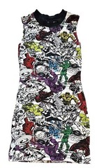 Marvel Comics Small Tank BodyCon Fitted Stretch Dress RN 71868 Hero’s & Villains