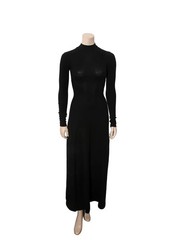 UNCLE STUDIOS Maxi Turtleneck Dress (SIZE XS)