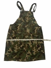New Forever 21 Camo Overall Dress Womens Medium Green NWT M