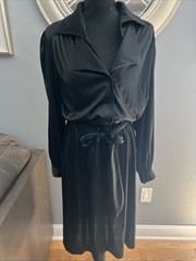 Vintage︱Rene Fashions︱Dress︱80&rsquo;s 90&rsquo;s︱Black ︱Dress︱Medium