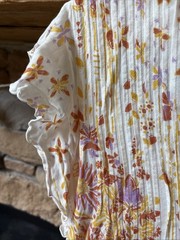 Poupete St. Barth SZ M MEDIUM 8-10 Viscose Summer Beach Dress Cover Up EUC SAKS