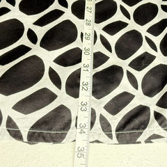 Bryn Walker XXS Black & White Cotton Winona Lagenlook Tunic Dress Pockets