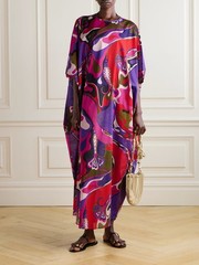 Emilio Pucci Printed Silk Dres