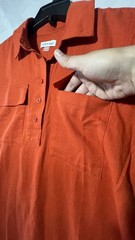 Calvin Klein :Collar Shirt Dress : Linen Blend : Size 6