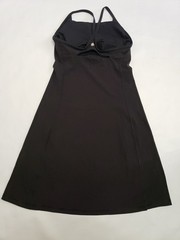 Athleta S SMALL Vital Dress Built-in-Bra Black Dress Everyday Golf Sports Tennis