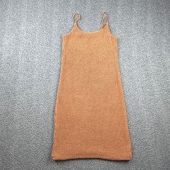 Z Supply Women&rsquo;s XS/S Smocked Knit Mini Dress Terracotta Orange ZD241342
