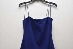 Likely Womens Strapless Double-Layer Ruffle Hem Mermaid Maxi Gown Formal Dress 4
