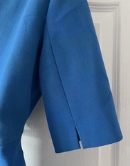 LK BENNETT Detroit Dress Size UK6 US2 Crepe Shift Snorkel Blue ASO Royal PoW HRH
