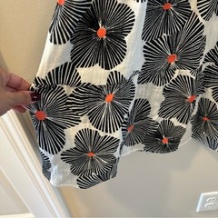 Single Thread Women&rsquo;s Printed Flutter Sleeve Dress Size Large NWT