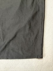 Windsor Black Stretch Ruched Bodycon Mini Dress Spaghetti Strap Cowl Size Small