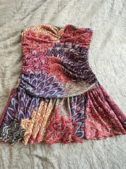 SHEIN Women’s Festival Dress Romper Size M Indie Paisley Colorful Hippie