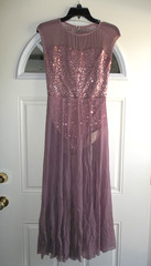 WEISSMAN dance Leotard Costume Dress Women’s MEDIUM ADULT~MAUVE