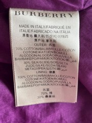 Burberry Silk Cotton Belted Shirt Dress IT44