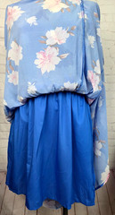 NWT Anrabess Floral Maxi Dress Kimono Wrap Belted Side Slit Wedding Guest M