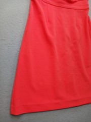 Tracy Reese Plenty Women&rsquo;s Sheath Knee Length 6 Coral Red Stretch Stylish