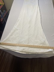 Women’s White 8/10 Cotton Full Length Dress