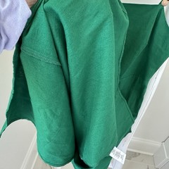 Rachel Zoe Green Solid Square Neck Smocked Lined Slip Midi Dress M