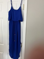 NERLEROLIAN Women&rsquo;s Adjustable Strappy Split Summer Beach Casual Midi Dress