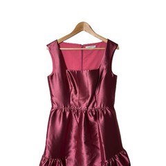 Kay Unger Lydia Satin Pink Dress 8