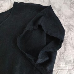 Rare Issey Miyake Early Tag Linen Blend Wrap Dress M L