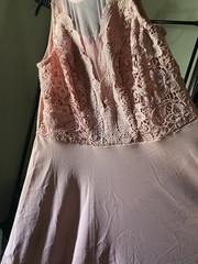 Grace Karin Pink Lace V-Neck Short Sleeve Maxi Dress Formal Lined Size XL