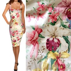SALE! $5,500 DOLCE & GABBANA Silk Dress size 42-44