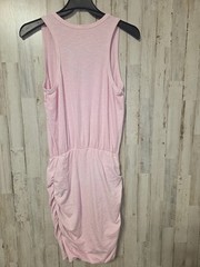 SUNDRY size 1 / S Cotton blend Ruched Tank Dress Sleeveless Ruched Bodycon Short
