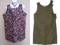 Duluth Trading Co NEW Flex Fire Hose Apron Dress XXL 2XL POCKETS Overalls plus?