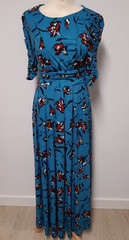 Jolie Moi Blue Maxi Dress Size 8 BNWT