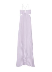 a.l.c. Maxi Dress Satin Pleated Moira Size 2 $795