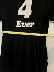 Hot Topic Leave Me Alone 4 Ever Emo Ringer Dress With Pockets Size XS