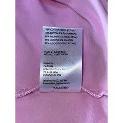 NWT Womens Urban Outfitters Burnout Tank Top Bodycon Dress Pink Size M
