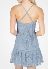 SPEECHLESS Womens Spaghetti Strap Mini Cocktail Fit + Flare Dress