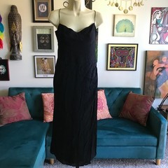 OPT One Pretty Time size 8 LittleBlack Spaghetti Strap Shirred Bustier Dress NWT
