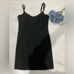 VERTIGO PARIS Mini black stretchy dress size 8 EUC