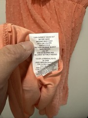Rewind Junior Size XL Flutter Sleeve Clip Dot Dress