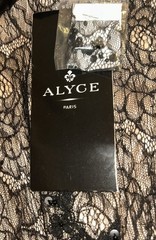 Alyce Paris Cocktail Intricate Lace Dress Black Sz 8 Whimsigoth Black Tie Event