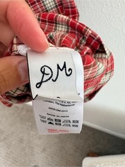 NWT Damson Madder Sienna Smocked Plaid Midi Dress