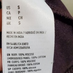 American eagle purple crocheted lace sun dress