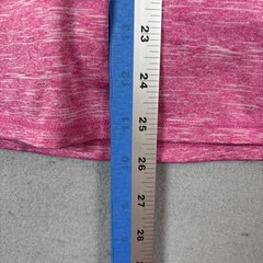 Ideology Womens Solid Performance Dress Pink Size L