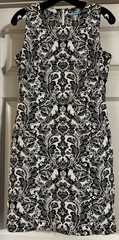 NWOT J. McLaughlin Old Money Quiet Luxury Coastal Preppy Damask Minimal Size XS