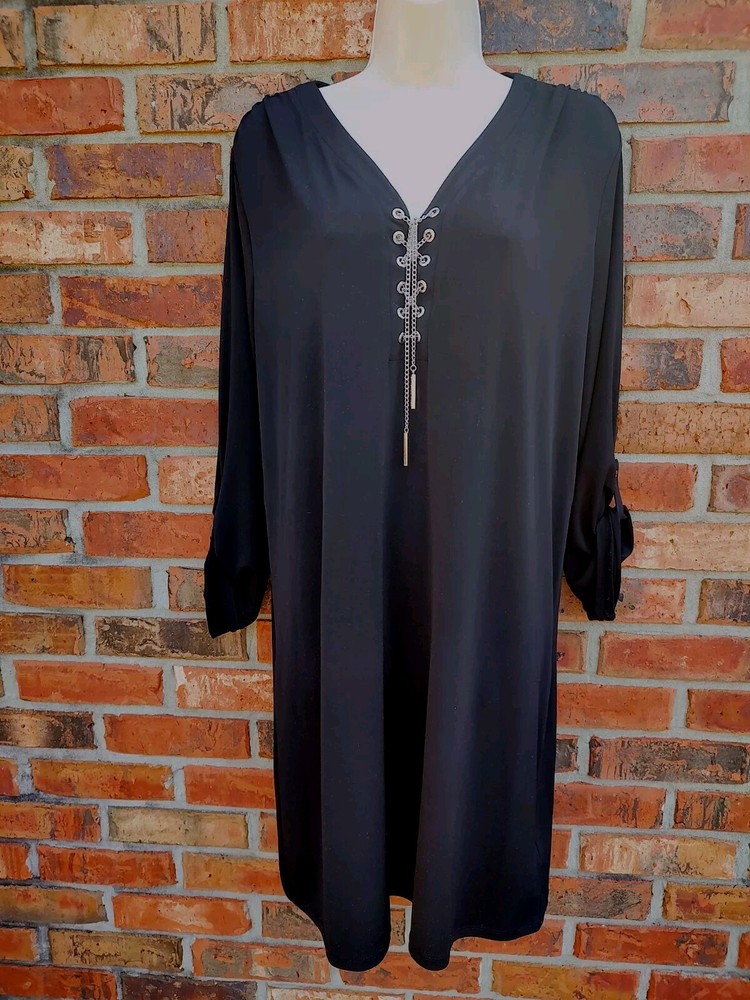 Nice Pre-owned Michael Kors Women&rsquo;s SlipOn Dress- Black,- Size XL