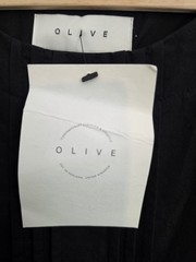 Olive Black Cotton Sleeveless Apron Smock Midi Dress UK 14 Layering Cottagecore